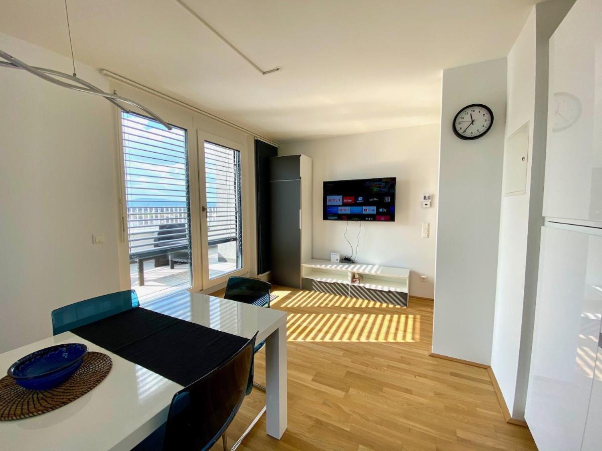 Sonnenwohnen Penthouse Direkt Bei U-Bahn Und Therme Wien Mit Top Anbindung Ins Zentrum מראה חיצוני תמונה